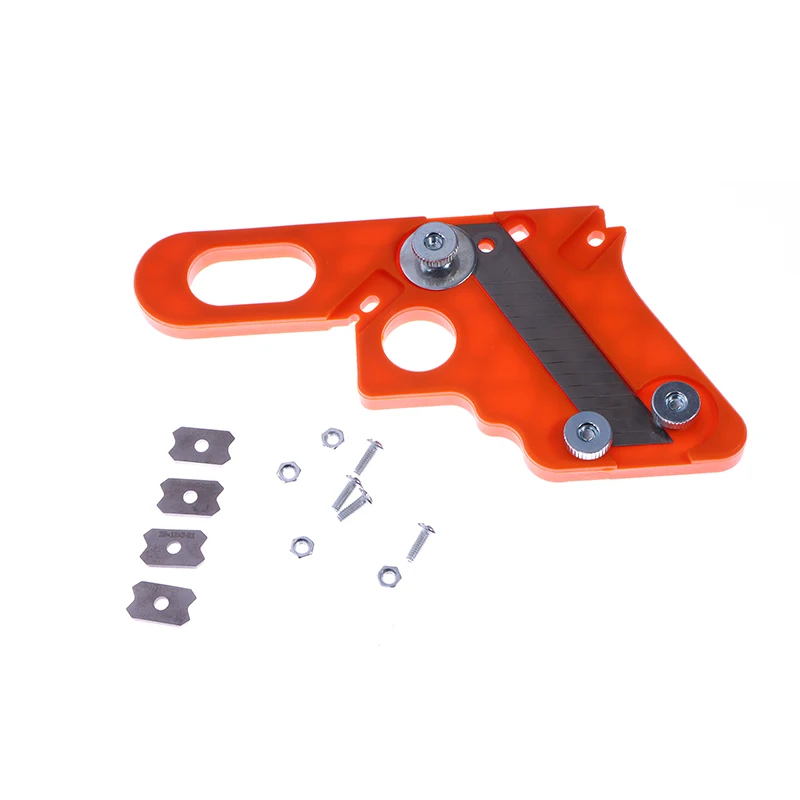 1PC Rounded Arc Manual Planer Tool Woodworking Edge Band Trimmer Manual Trimming Knife Corner Planer Chamfering Fillet Scraper 3