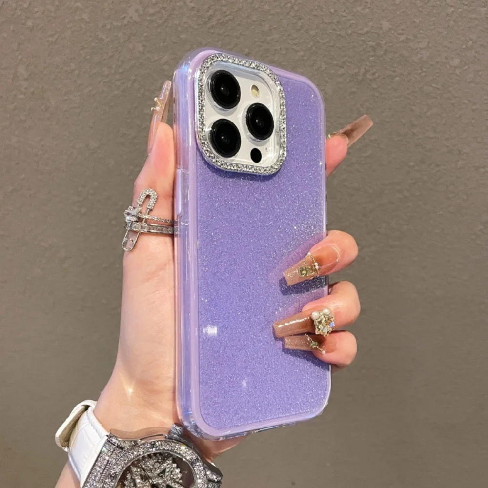 Luxury Shiny Diamond Glitter Glossy Shockproof Bumper Case