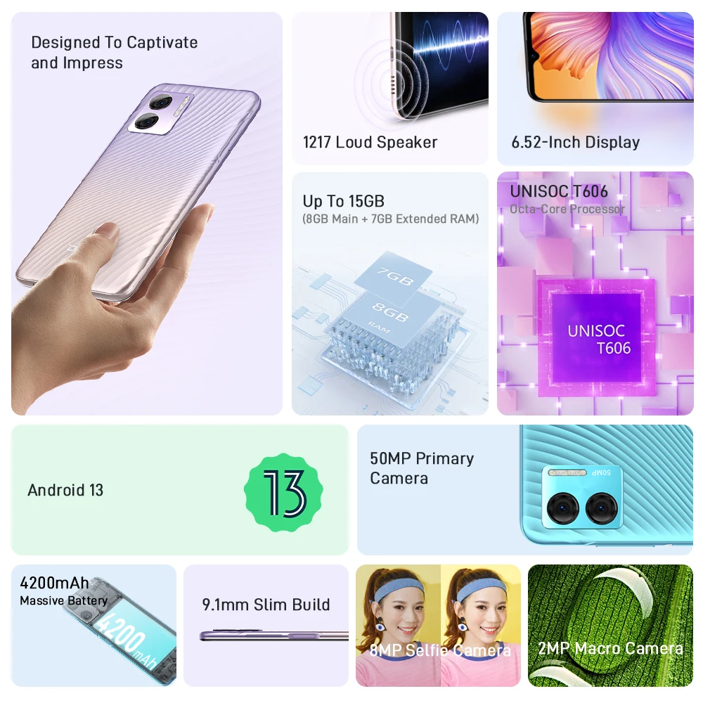 Рисунок 2 - DOOGEE N50 Восьмиядерный 8 ГБ ОЗУ