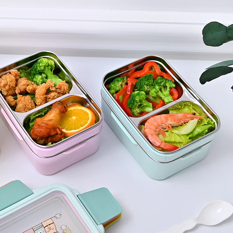 Hot Lunch Box for Kids To School Cartoon Robot Shape Double Anti-scalding Hot  Food Lunch Container BPA-Free Bento Box for Picnic - AliExpress