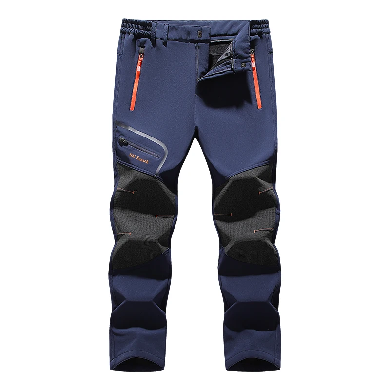 Men's Camping Hiking Pants Trekking High Stretch Summer Parsnip Thin Waterproof Quick Dry Outdoor Travel Trousers