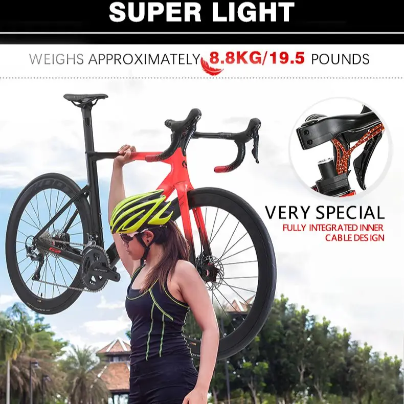 SAVA цельный руль полностью карбоновый дорожный велосипед гоночный гравий 22