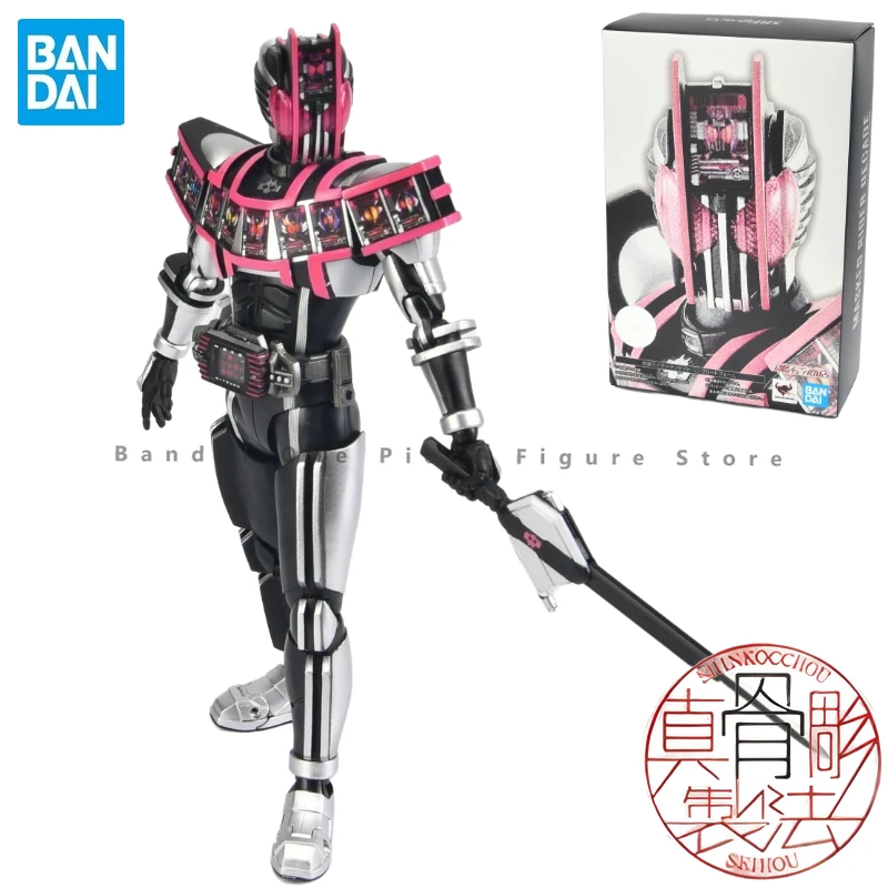 

Оригинальная Bandai SHF реальная костяная скульптура Kamen Rider десятилетняя полная форма фигурки героев анимационные игрушки подарки модель