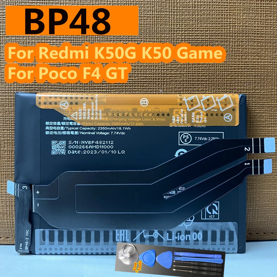 BP48 4700mAh New Original Battery For Xiaomi Poco F4 GT For Redmi
