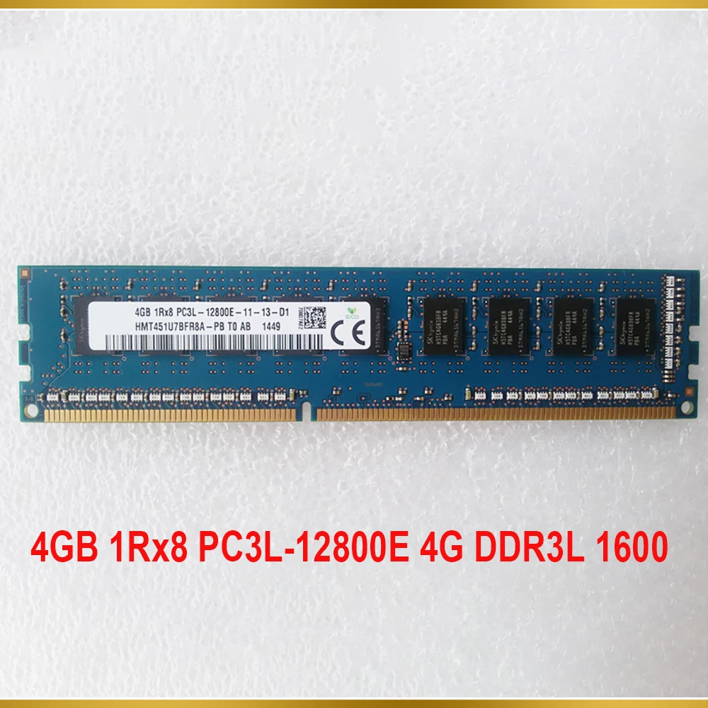 

1 шт. оперативная память 4 Гб 1Rx8 PC3L-12800E 4G DDR3L 1600 ECC для памяти SK Hynix