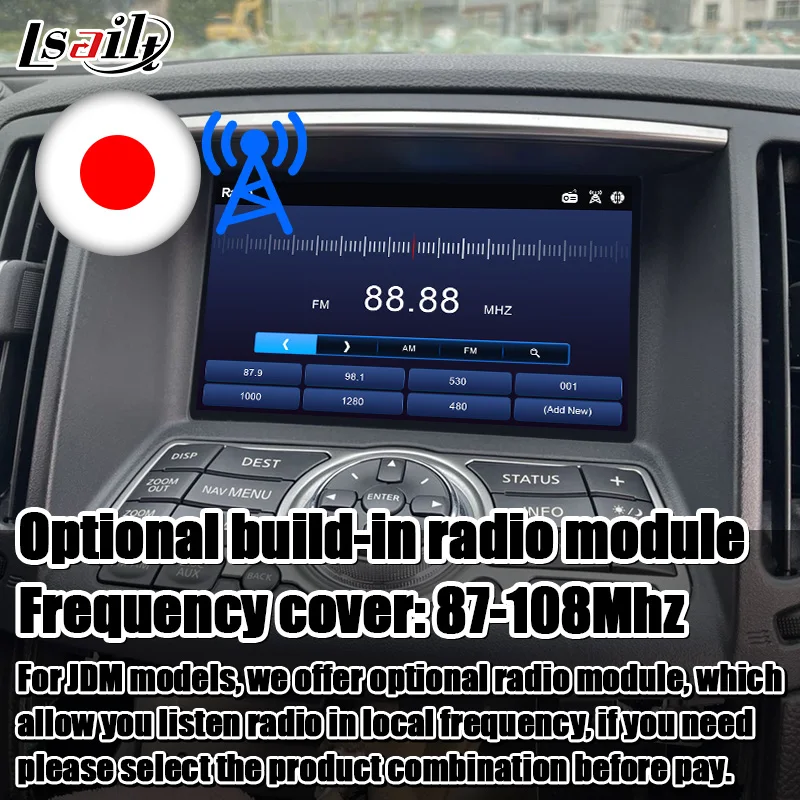 fleet tracking Lsailt Android GPS navigation system box for Infiniti QX80 / QX56 Y62 2012-2017, with G Q70 QX50 QX60 QX70 etc youtube waze best gps for car Vehicle GPS Systems