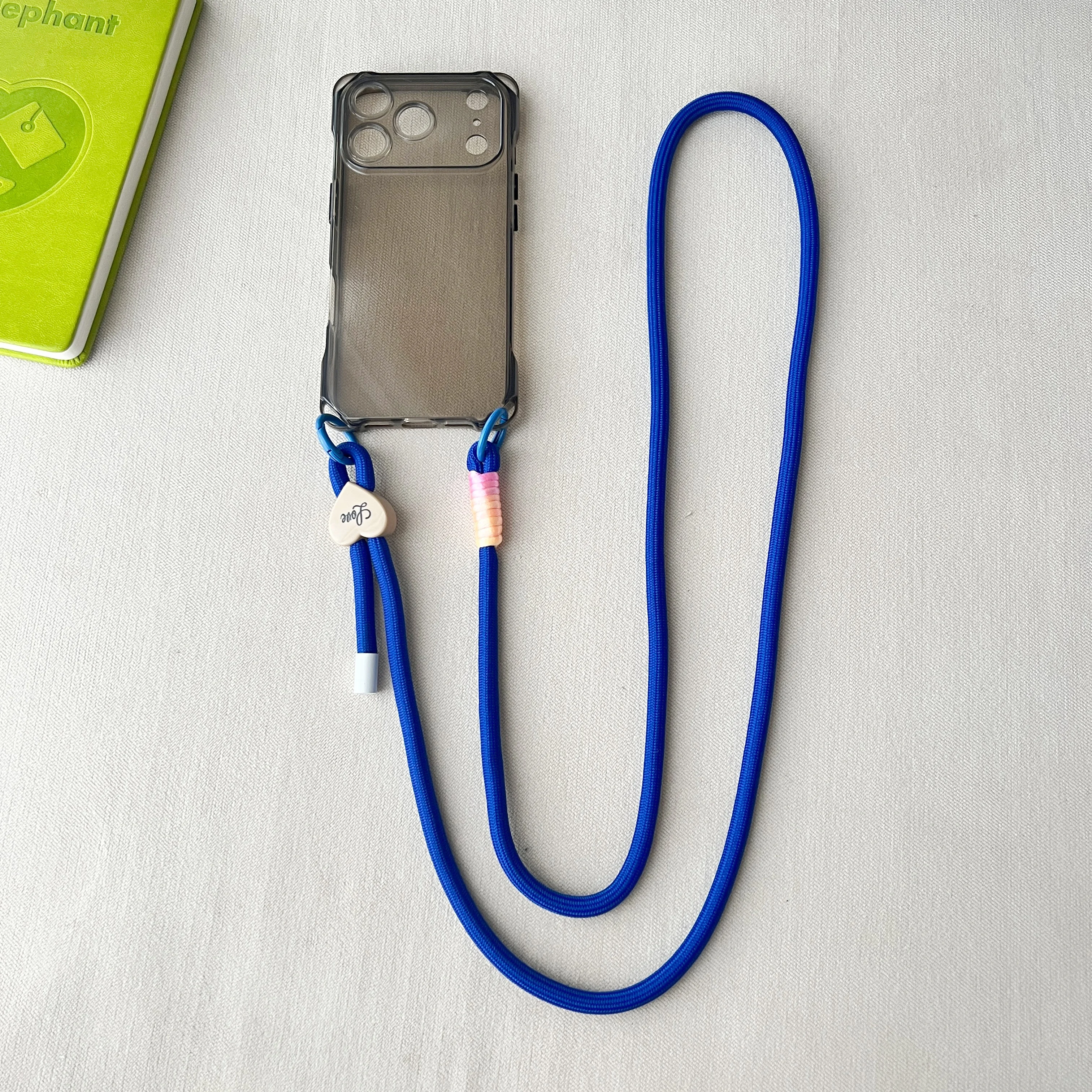 Adjustable Cross-Body Phone Case with Long Strap and Air Protective Design