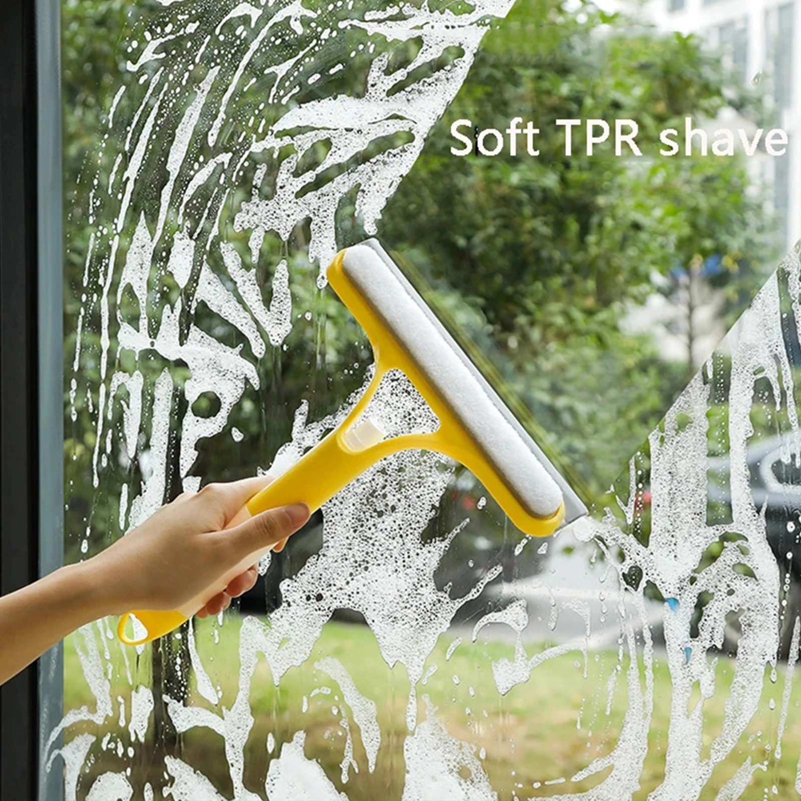 All-Purpose Shower Squeegee for Shower Doors Bathroom Window and Car Glass  Brass Stainless Steel 10 12 14 Inch Cleaning Brush - AliExpress