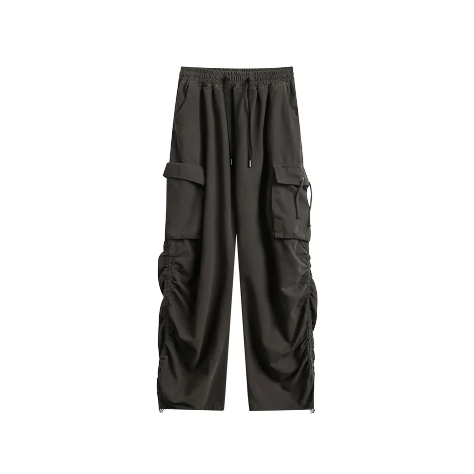 Woman Clothingformal DressesCasual Pocket Overalls For Men Women, Loose Pants, Fashion Brand, Spring And Autumn, Retro, 2022