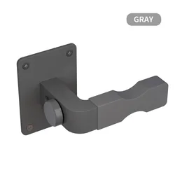 Adjustable Universal Vacuum Cleaner Wall Mount Stand with Strong-Bearing Support (Gray)