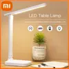 Xiaomi Led Desk Lamp 3 Color Stepless Dimmable Touch Foldable Table Lamp Bedside Reading Eye Night Light DC5V USB Chargeable 1