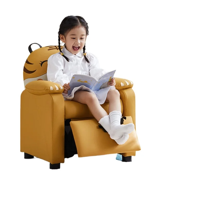 귀여운 어린이 소파  작은 소파 의자, 독서 코너 동물 의자, 1 인용 린 목재 산업