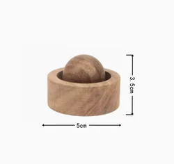Natural Wood Essential Oil Diffuser - Mini Aromatherapy Fragrance (Black walnut wood - 1p)