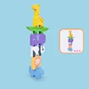 Wooden Animal Stacking Block Game Shape Matching Puzzle Balance Toy Montessori Fine Motor Training Educational Toys For Children 4