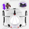 Elderly Toilet Booster Toilet Raised Seat Cushion, Disability Products Toilet Seat Assist with Stand Up Device with Armrest 3