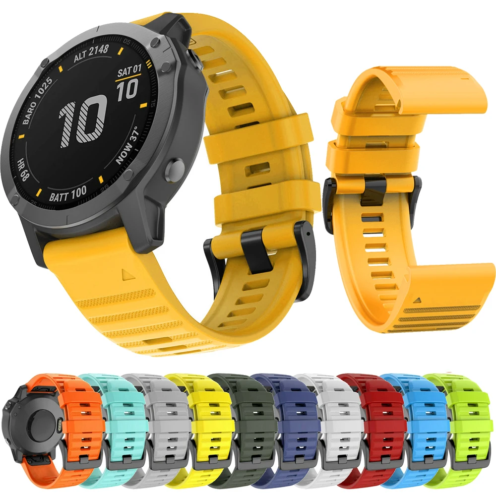 Versatile Silicone QuickFit Replacement Watchband Strap