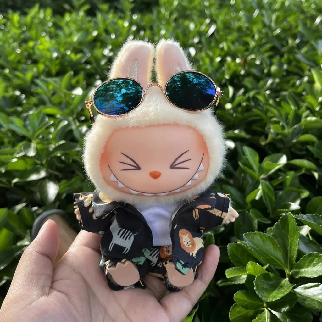 Hawaii Summer Beach Clothes for Labubu 3.0 – V1, V2, V3 Doll Outfits