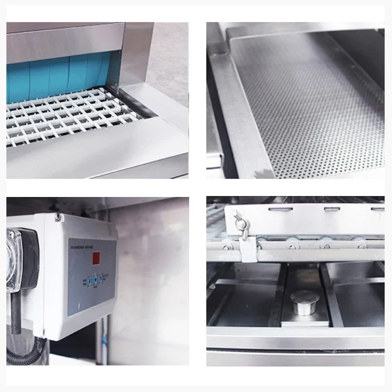 Freestanding Commercial Dishwasher Machine Conveyor Washing Machine/Automatic Dish Washer For Restaurant 3