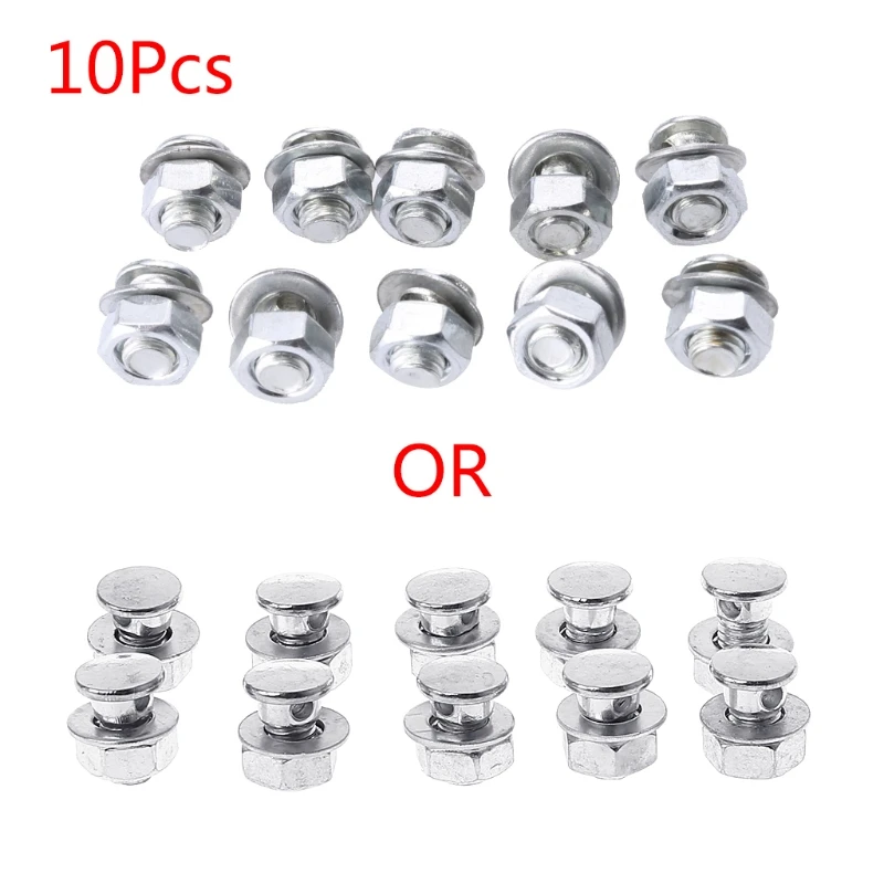 

10pcs Brake Cable Adjuster Clamp Lock Screw Moped MTB Mountain Bike