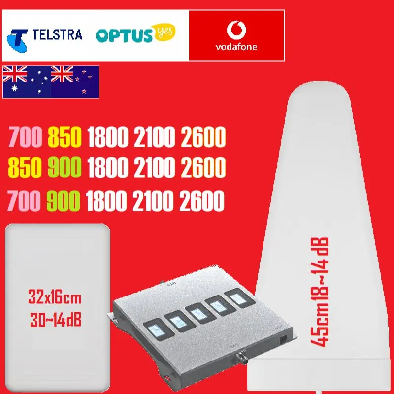 B28 B5 B8 B7 B3 B1 Cellular Amplifier Repeater Booster Australia