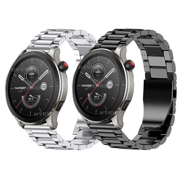 Correa acero Amazfit GTR 2 (plata) 