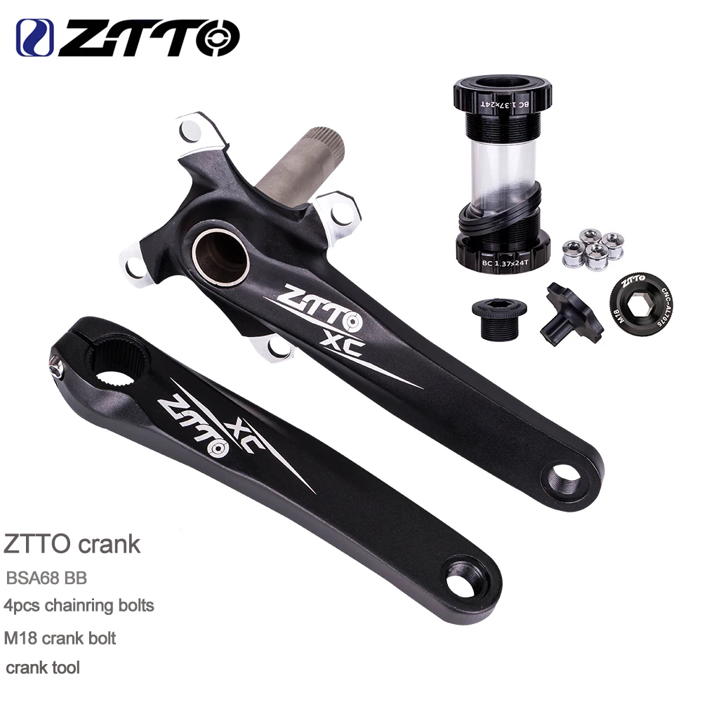 ZTTO IXF Crankset BCD 104 MTB Mountain Bike Bicycle Crank 170MM BB