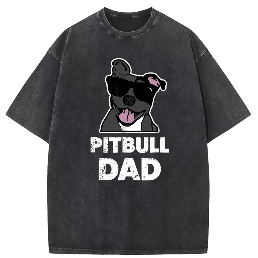 Pitbull Dad Mens Blue Nose Pit Bull Dog Magliette Nuove Felpe 2023 Di Sconto High Street Men Abbigliamento A Maniche Lunghe