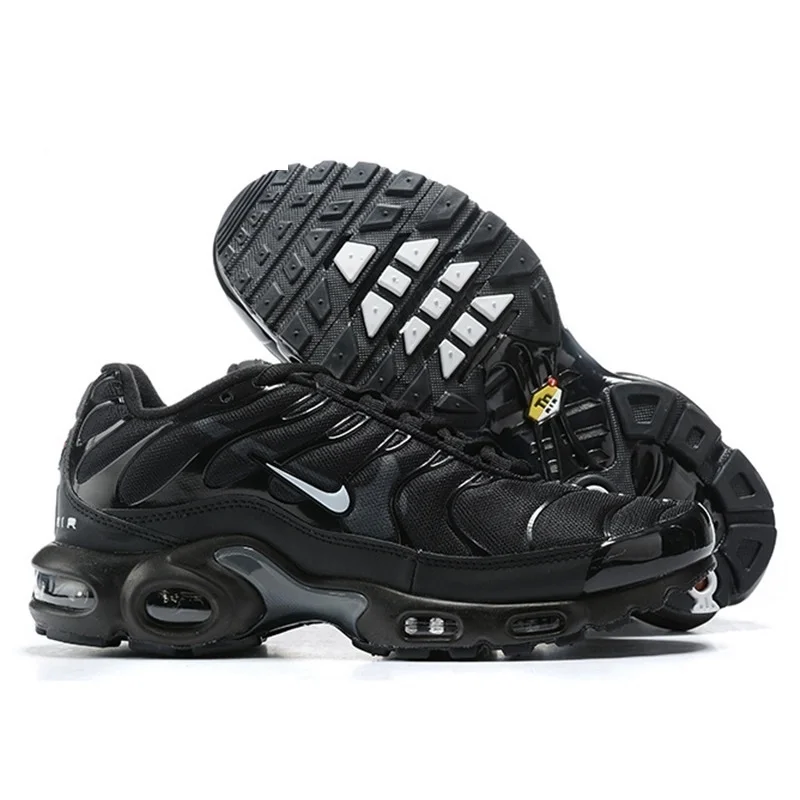 Original New 2021 Nike Air Max Plus TN SE Black White Men AirMax
