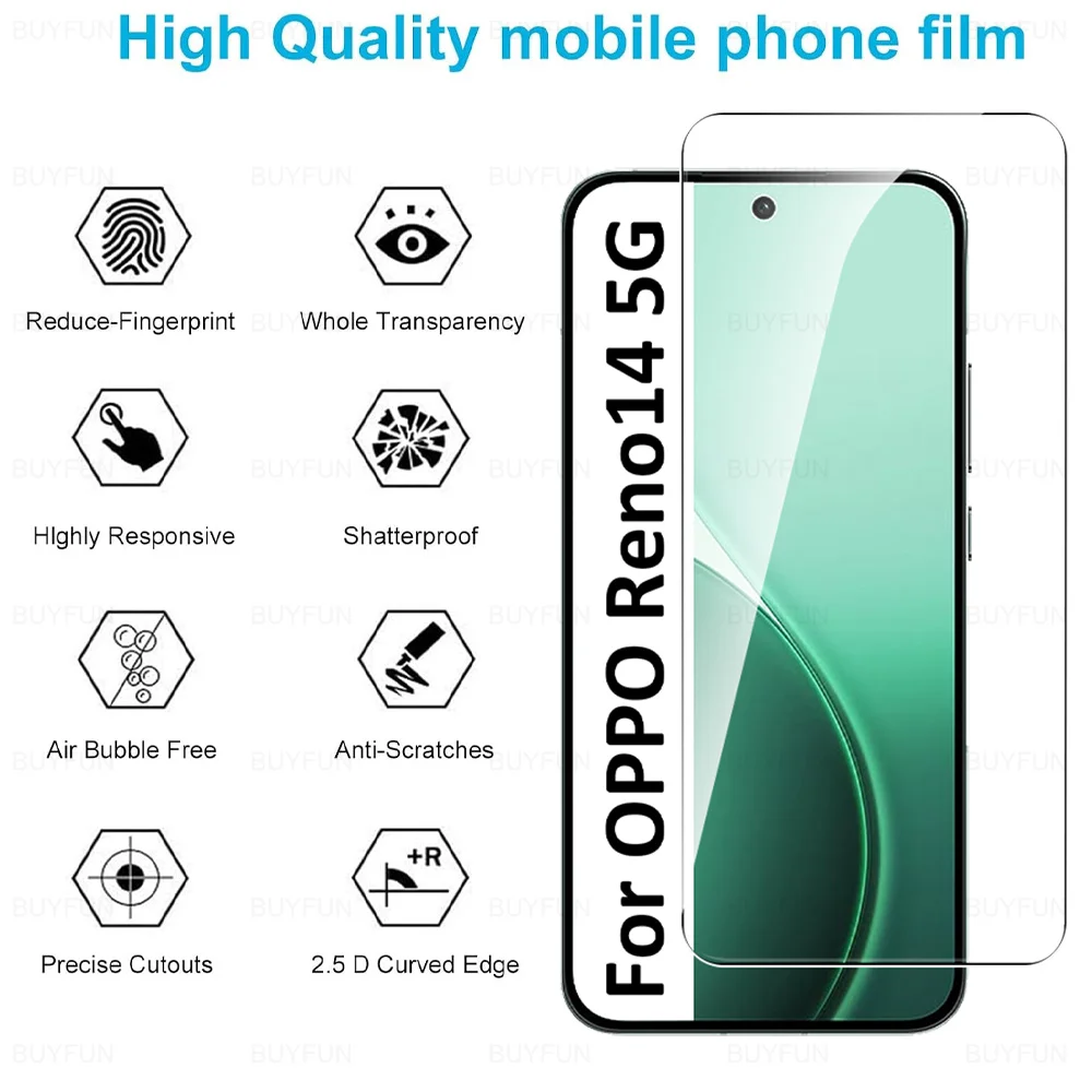 Premium Screen Protector Set - Tempered Glass (4 Pack)