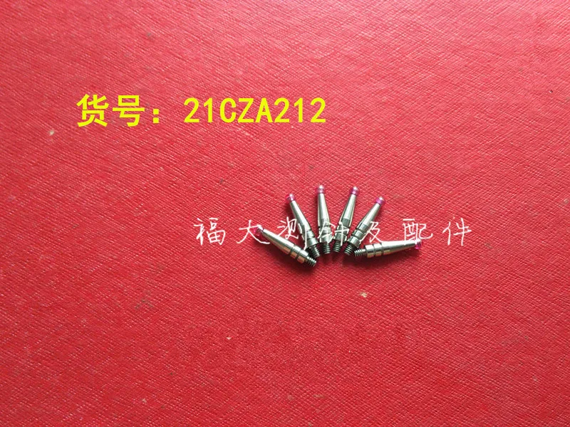 

2*12.8mm 2mm Ruby Ball 12.8mm Length 21CZA212 Instrument Meter Gauge Pin Dialgage Level Dial Test Indicator Tip Probe