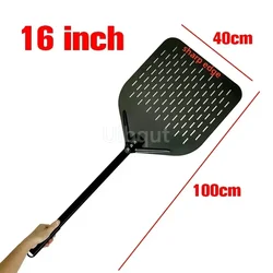 Aluminum Pizza Shovel with Long Handle - Nonstick Paddle and Spatula (16inch 100cm)