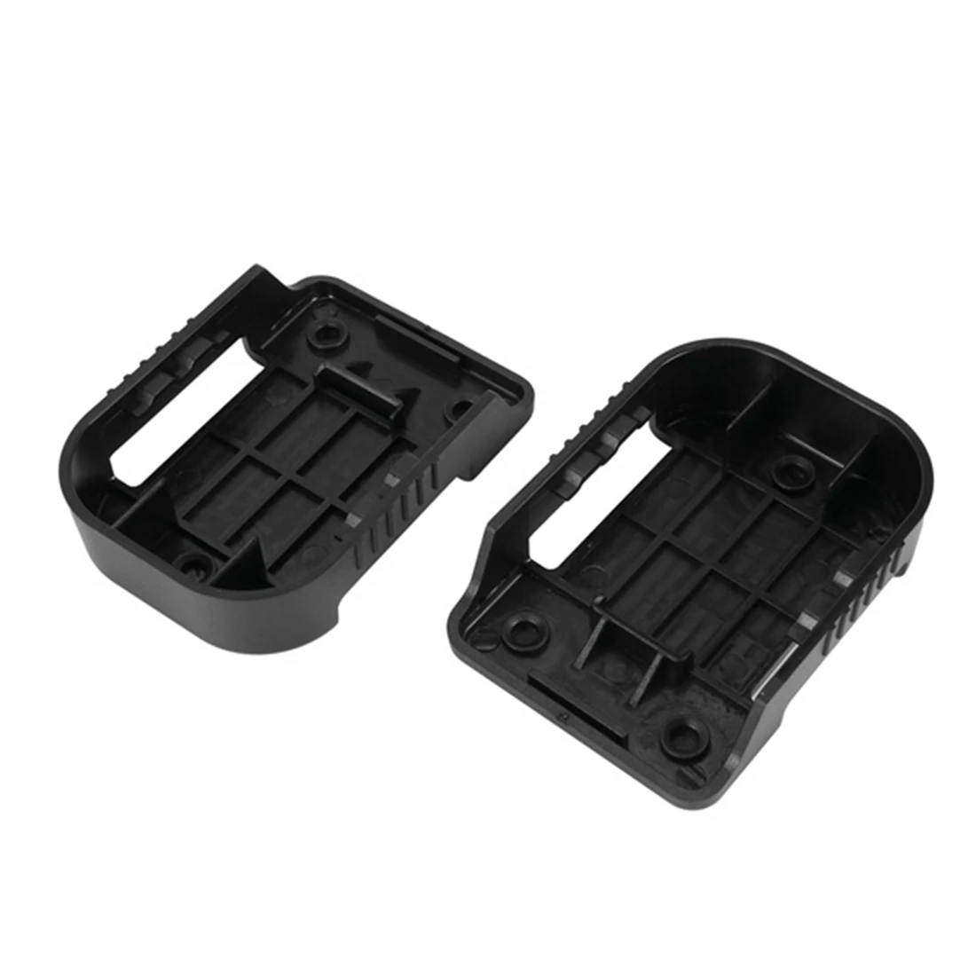 

10 Pcs New for Makita 18V Fixing Devices Battery Storage Rack Holder Case(Black)