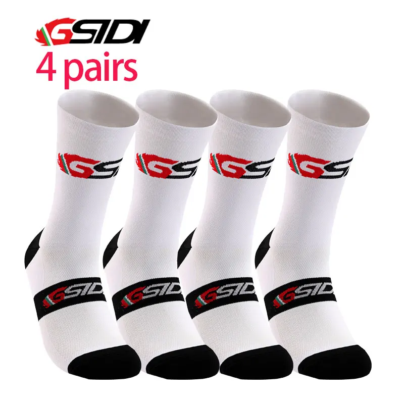 GSIDI 4 pares ciclismo corrida caminbolsa feminina ciclismo ioga meias