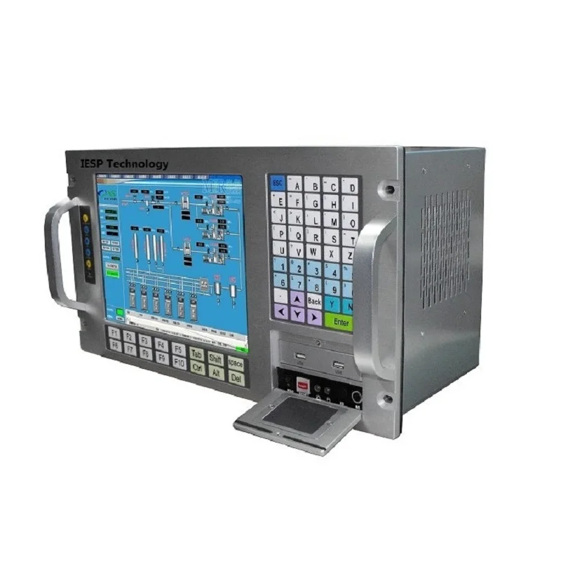 

6U Rack Mount Industrial Workstation, 12.1 inch LCD, 852GME Chipset , 512MB RAM, 500GB HDD,4xPCI,4xISA, Support 98 OS