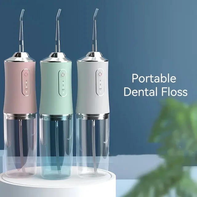 Oral Irrigator Portable Dental Water Flosser USB Rechargeable Water Jet Floss Tooth Mouth Washing Machine for Teeth Interdental