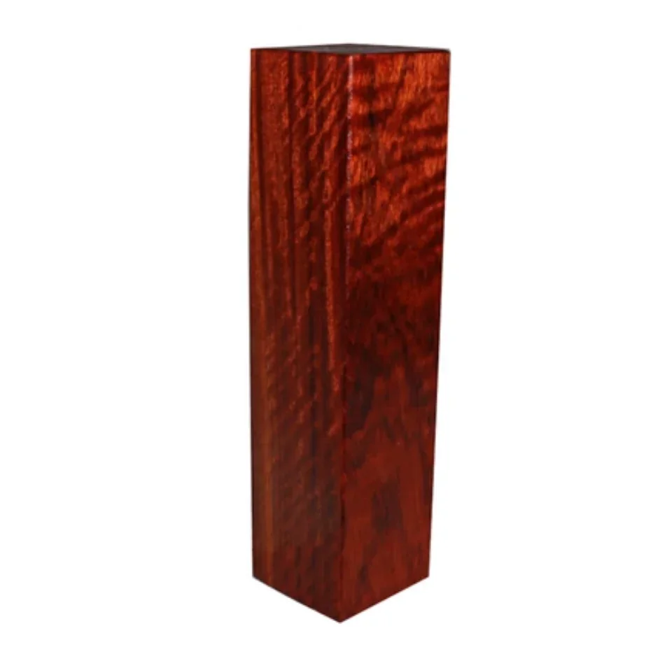 

Length:200x50x50mm Bruma Rosewood（Burma Padauk）Redwood Carving DIY High-end Wood