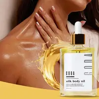 GODA huile corporelle en soie hydratante raffermissement de la peau levage ferme poitrine cuisse ascenseur lisse rajeunissement huile de Massage corporel soins du corps 1
