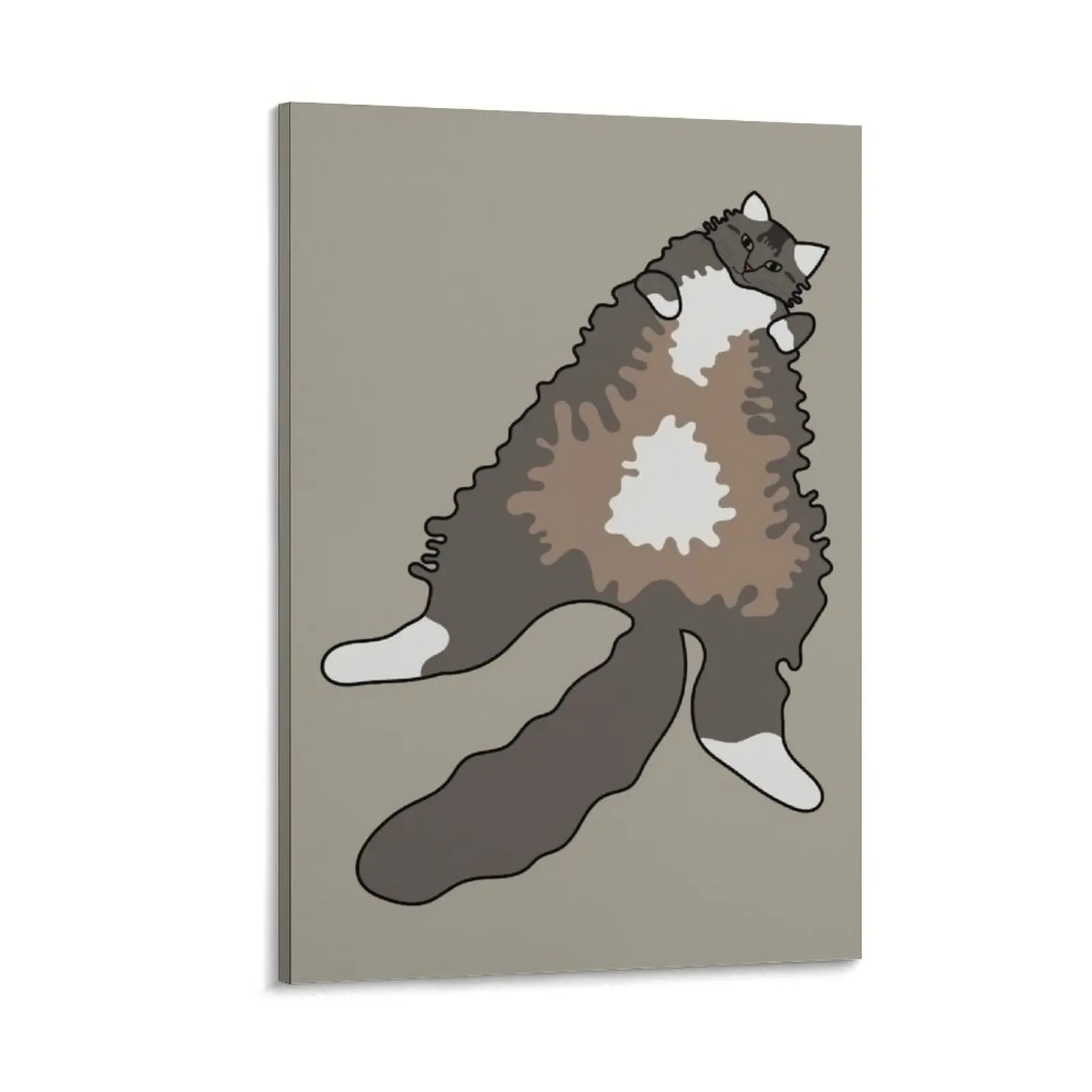 

Fat Cat Canvas Painting decor posters anime
