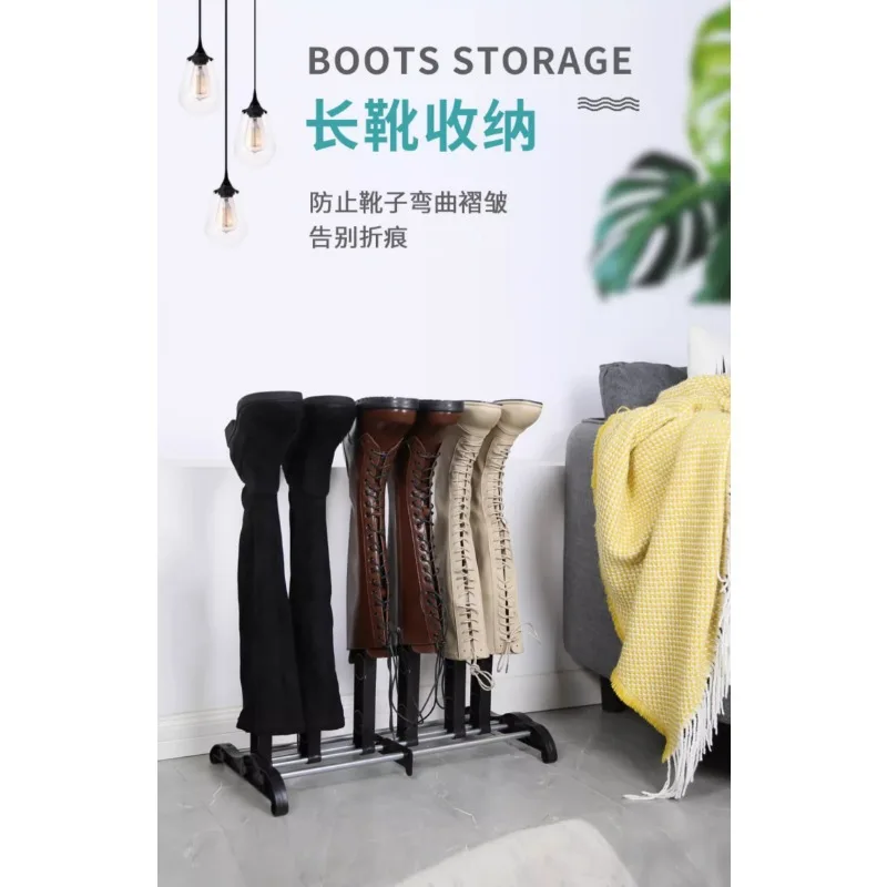 3-Pair Tall Boot Storage Rack