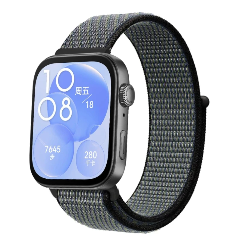 Nylon Loop Strap Replaceable Wristband Bracelet Belt