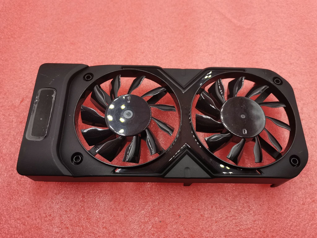 Фото Оригинал FD8015H12S DC12V 0.32A Voor Palit Geforce Gtx 1050 Ti, двойной Videokaart, воздуходувка, 1 комплект №2