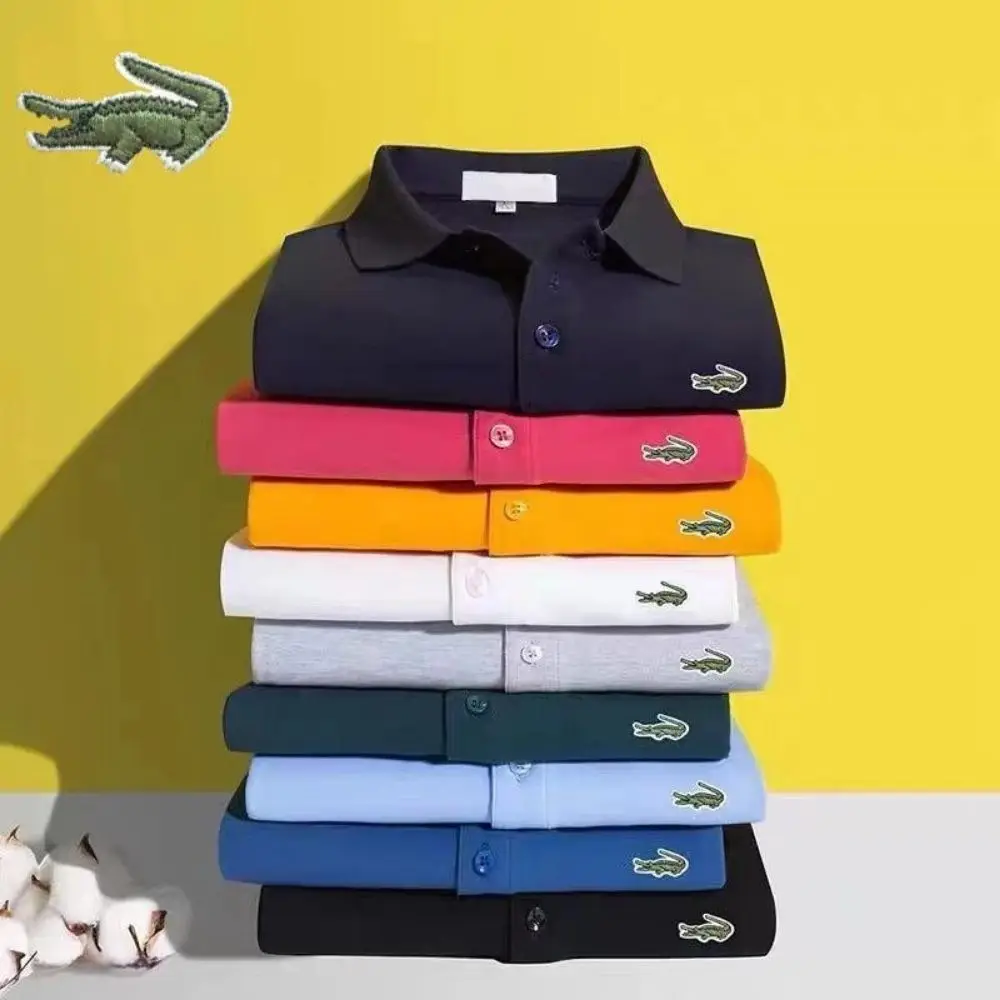 

CARTELO 2024 New Men's Craft Embroidered High-Quality Polo Shirt Spring Summer Business Leisure Breathable Polo Shirt for Man