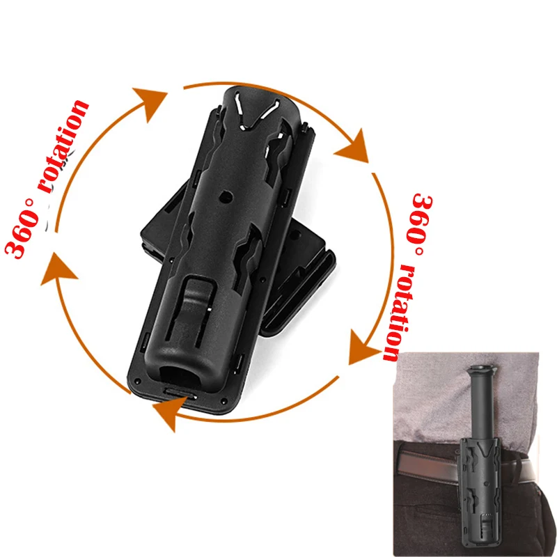 

ABS инженерный пластиковый вращающийся на 360 градусов Тактический быстросъемный Стик Набор механического патрулирования безопасности портативные палки набор