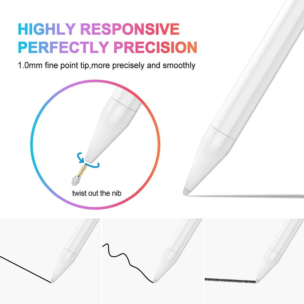 Pencil stylus pen for iPad Apple Pencil 2 1 iPad 9 generation pencil Pro 11 12.9-2018 Smart Touch Pen
