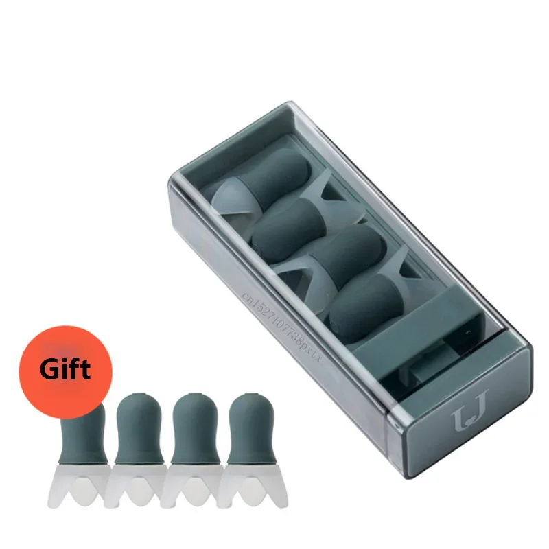 Sleep Earplugs Youpin Soundproof Earplugs Mute Professional Noise Reduction Light Soft Silicone Sleeping foam Travel Earplugs