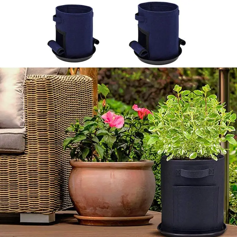 

2PCS Potato Planting Bag Vertical Planter Grow Bags Garden Fabric Planting Grow container For Potatoes onion garlic Strawberry