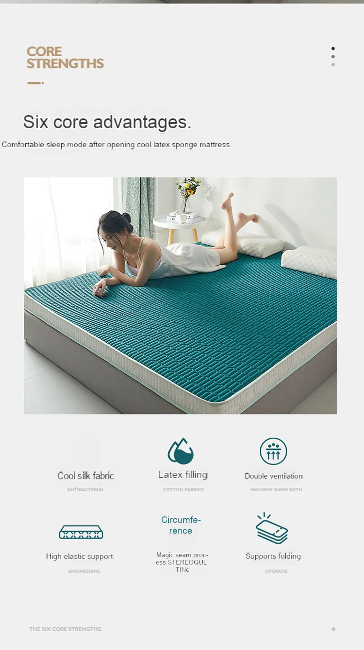 Description Picture 3 of itemHigh Density Memory Foam Mattress Bedroom Hotel Tatami Bed Single Double Mattresses for Bed King Queen Twin Full Size