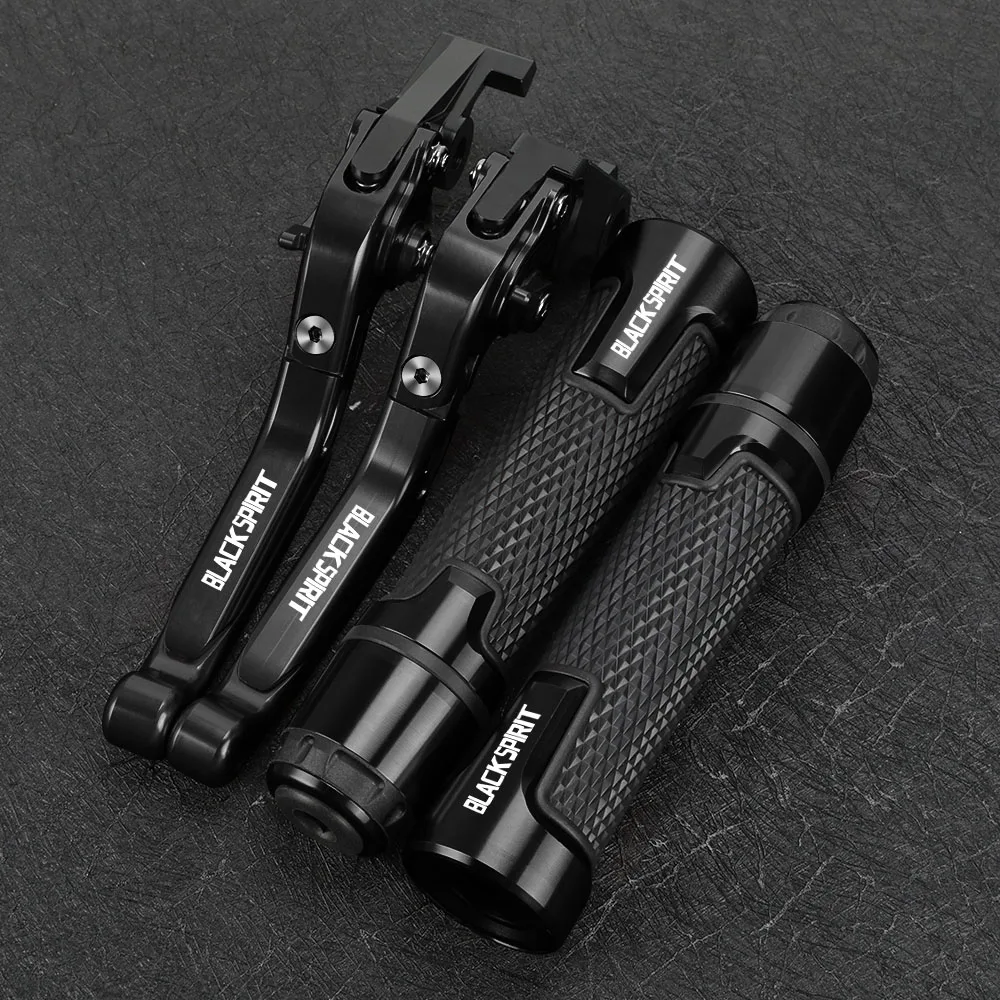 

FOR HONDA Black SpiRit 2014 2015 2016 Motorcycle Folding Extendable Adjustable Brake Clutch Levers Handlebar Hand Grips Ends