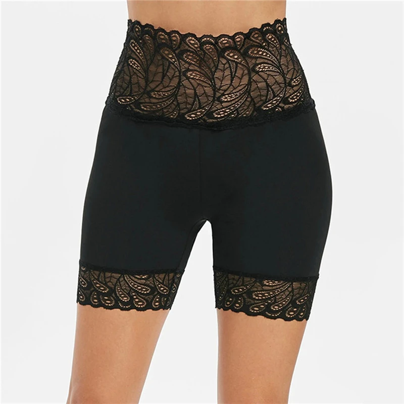 

Women Sexy Lace Safety Short Pants Underwear Women Skirt Shorts Tight Slim Safety Short Pants Summer