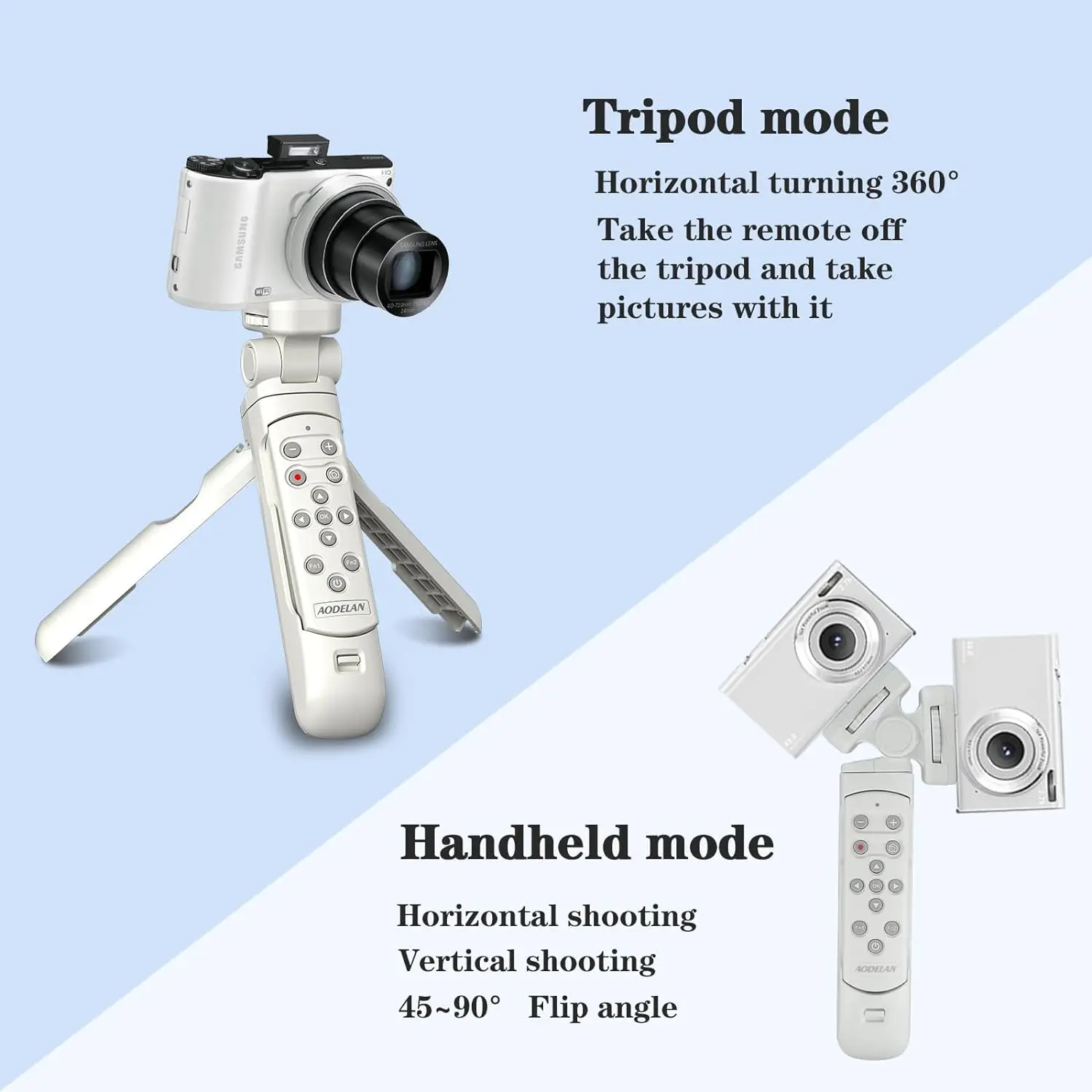 Camera Wireless Shooting Grip Tripod Travel Tripods for Nikon